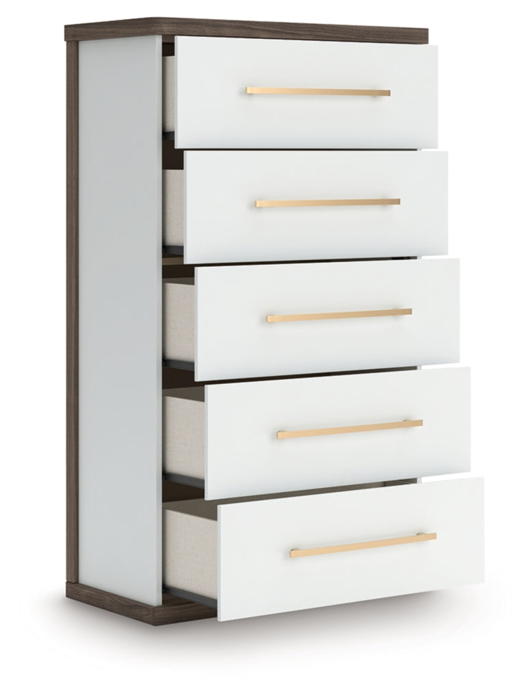 Mazilar Five Drawer Chest