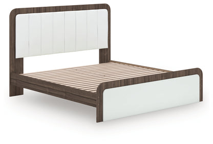 Mazilar King Upholstered Bed