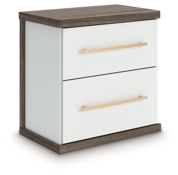 Mazilar Two Drawer Night Stand