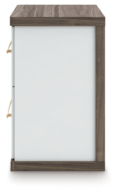 Mazilar Two Drawer Night Stand