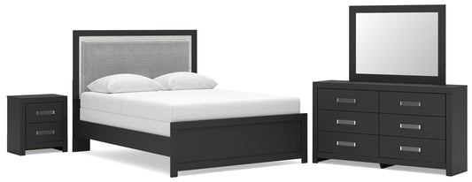 Raechalla 4PC Queen Bedroom Set