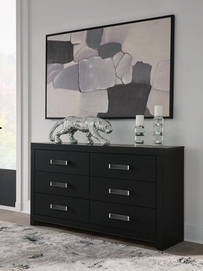 Raechalla Six Drawer Dresser
