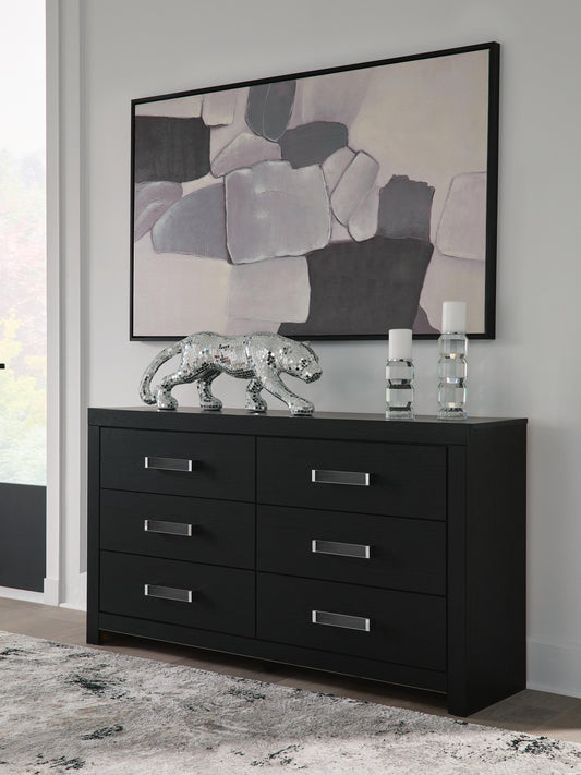 Raechalla Six Drawer Dresser