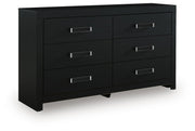 Raechalla Six Drawer Dresser