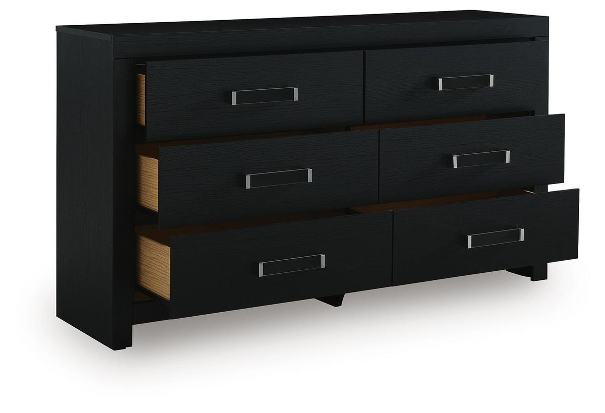 Raechalla Six Drawer Dresser
