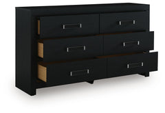 Raechalla Six Drawer Dresser