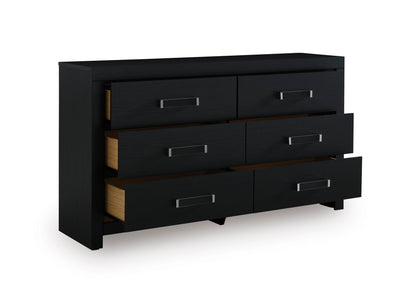 Raechalla Queen Upholstered Panel Bed 3PC Bedroom Set