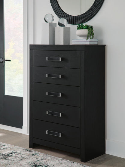 Raechalla Five Drawer Chest