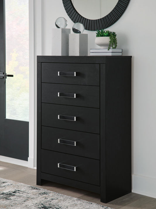 Raechalla Five Drawer Chest