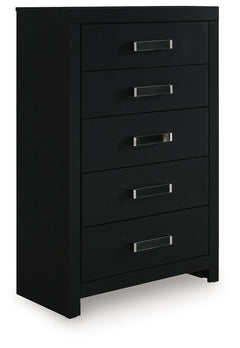 Raechalla Five Drawer Chest