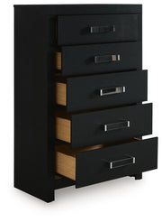 Raechalla Five Drawer Chest