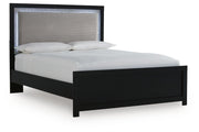 Raechalla Queen Upholstered Panel Bed