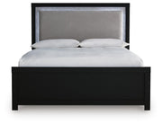 Raechalla Queen Upholstered Panel Bed