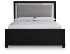 Raechalla Queen Upholstered Panel Bed
