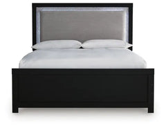 Raechalla Queen Upholstered Panel Bed