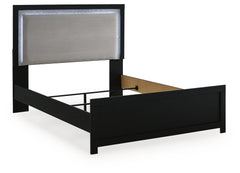 Raechalla Queen Upholstered Panel Bed