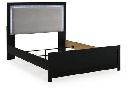 Raechalla Queen Upholstered Panel Bed