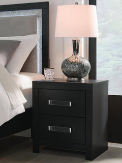 Raechalla Two Drawer Night Stand