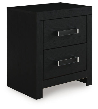 Raechalla Two Drawer Night Stand