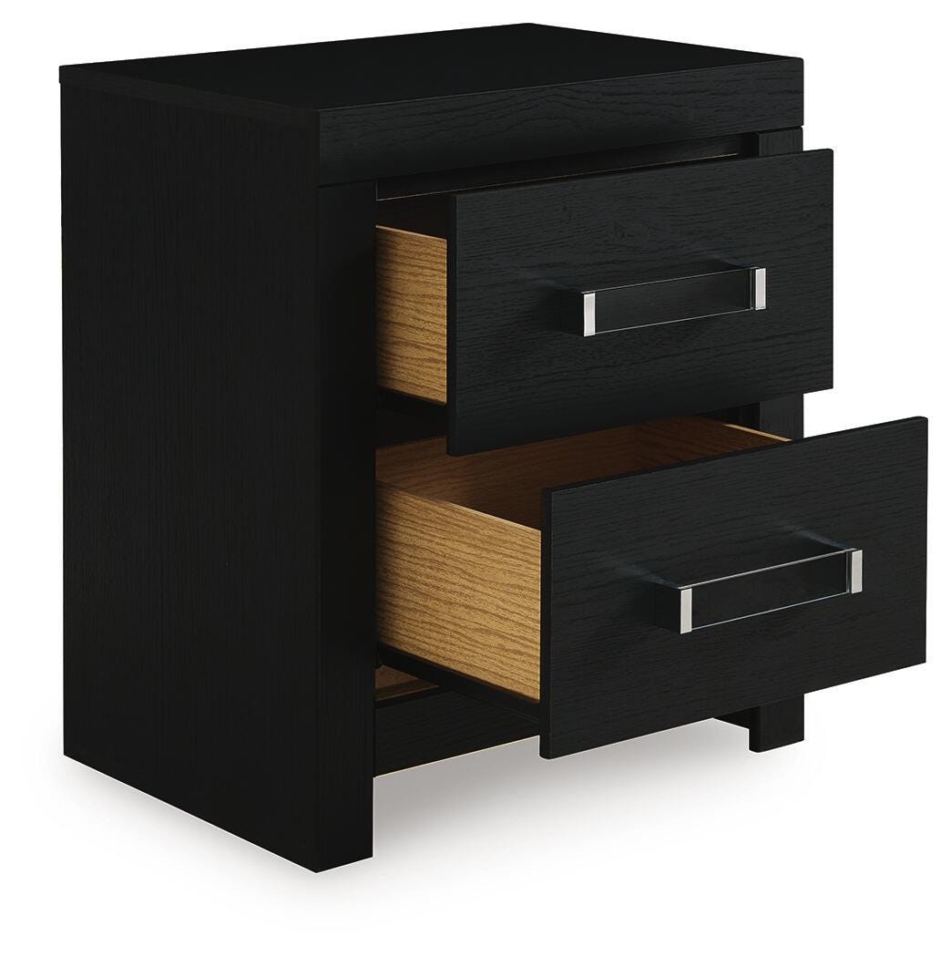 Raechalla Two Drawer Night Stand