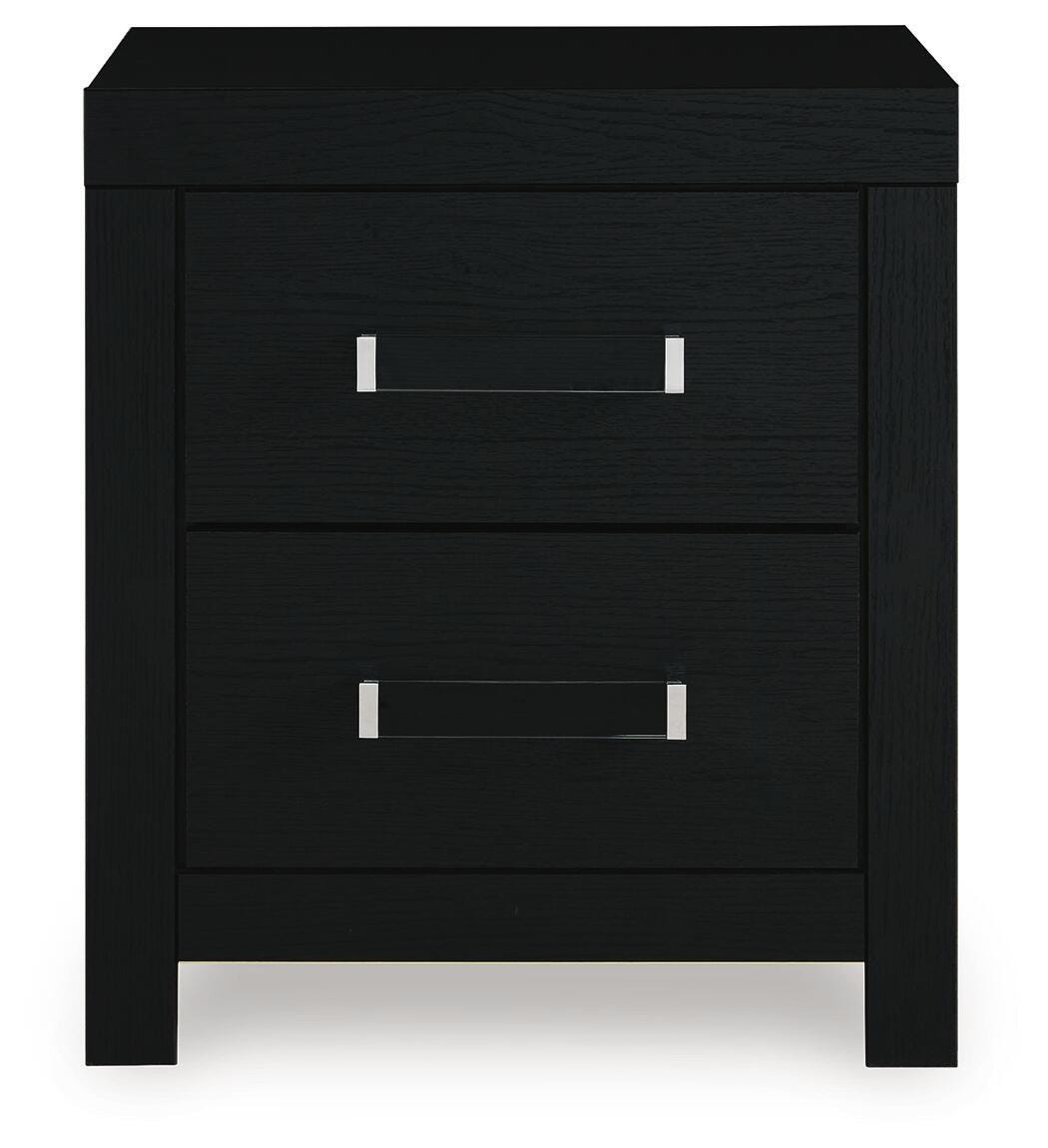 Raechalla Two Drawer Night Stand