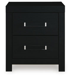 Raechalla Two Drawer Night Stand