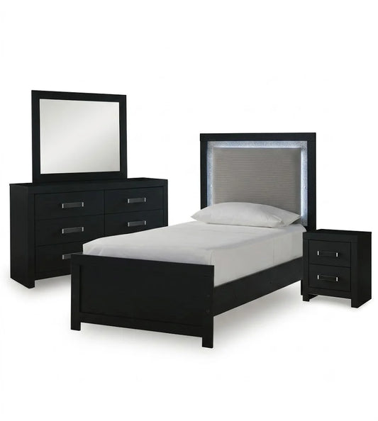 Raechalla 4PC Twin Bedroom Set