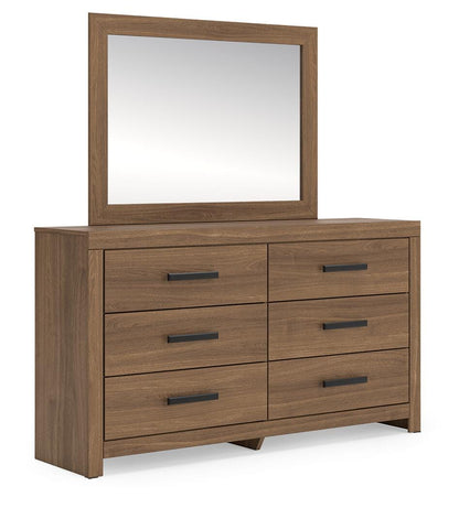 Jonnifer Queen Panel Bed, Dresser, Mirror and Nightstand