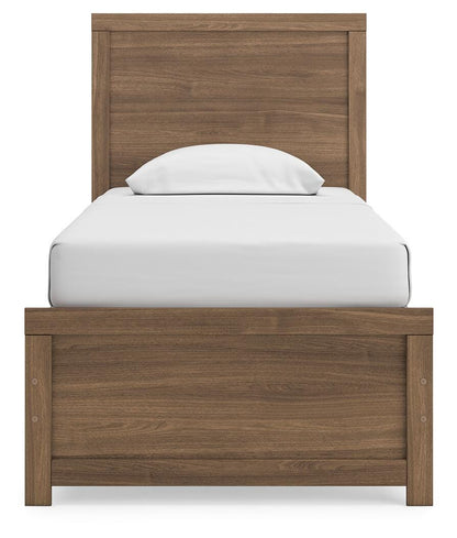 Jonnifer Twin Panel Bed, Dresser and Mirror
