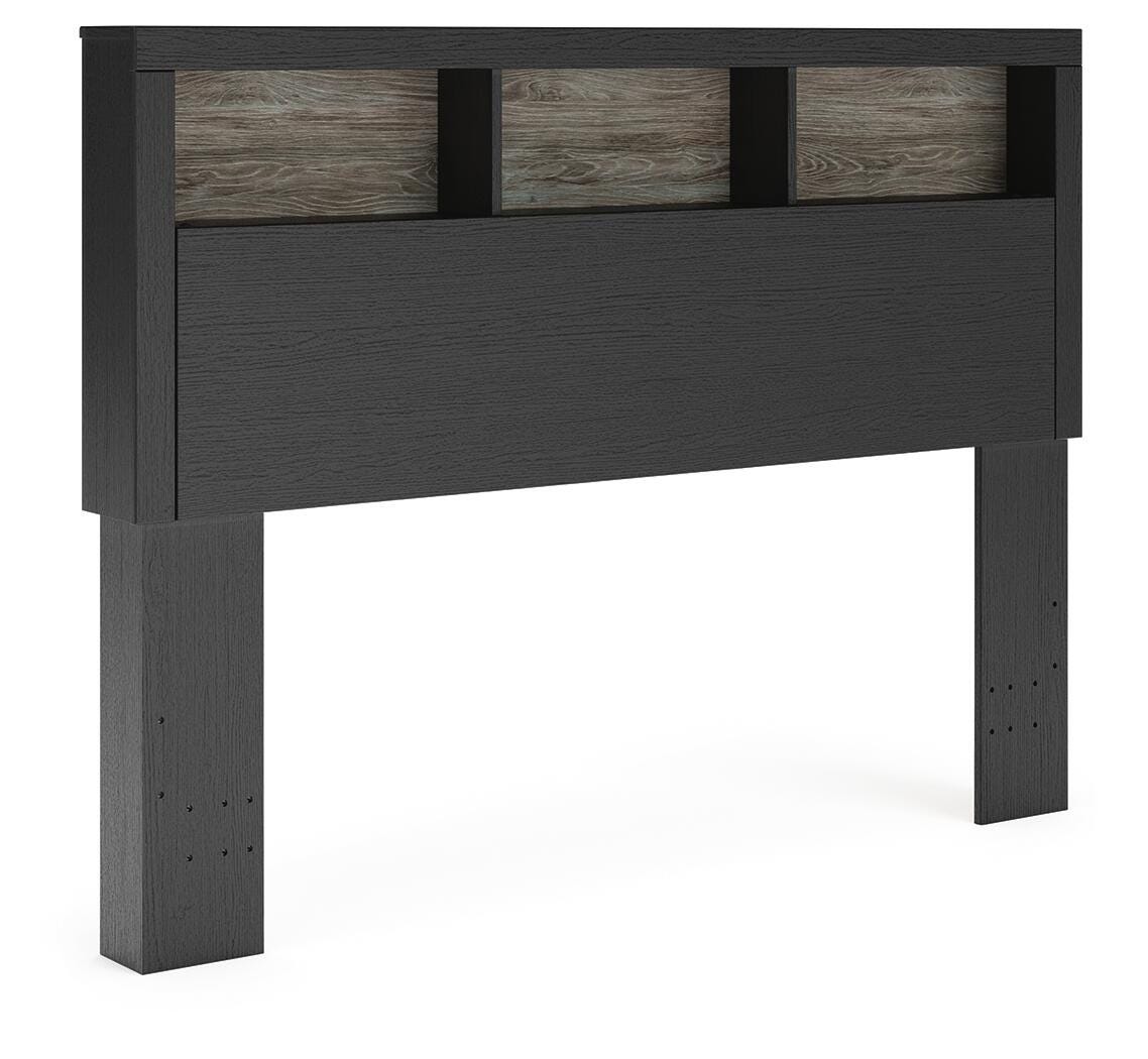 Jonnifer Lighted Queen Bookcase HDBD