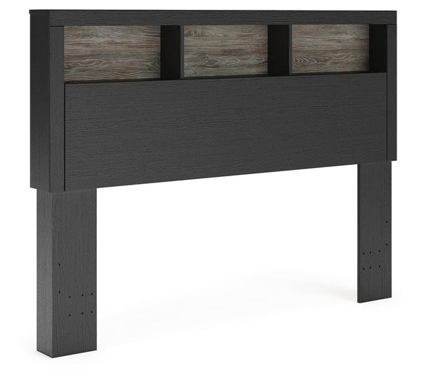 Jonnifer Lighted Queen Bookcase HDBD