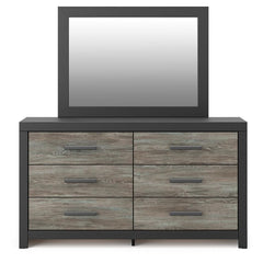 Jonnifer Queen Panel Bed, Dresser and Mirror