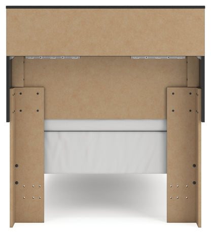 Jonnifer Twin Bookcase Bed