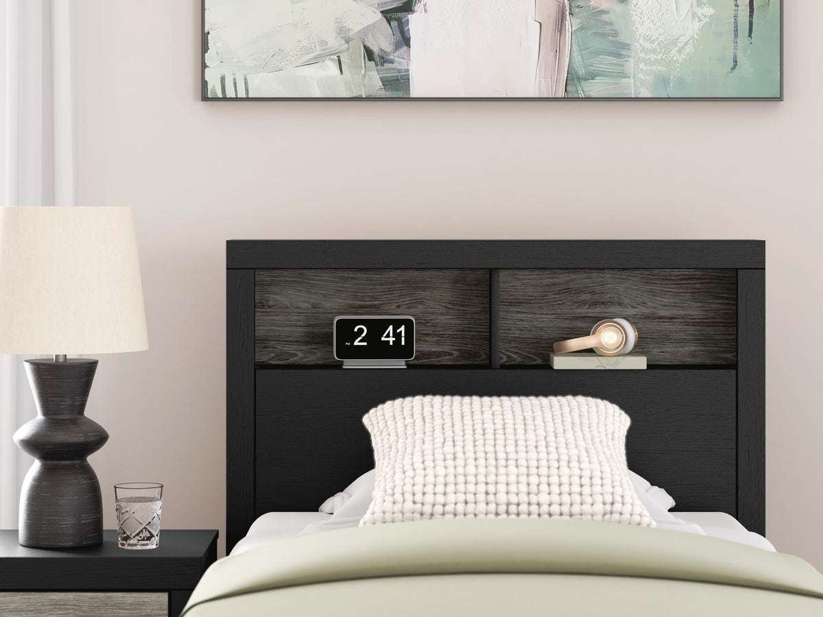 Jonnifer Twin Bookcase Headboard