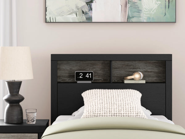 Jonnifer Twin Bookcase Headboard