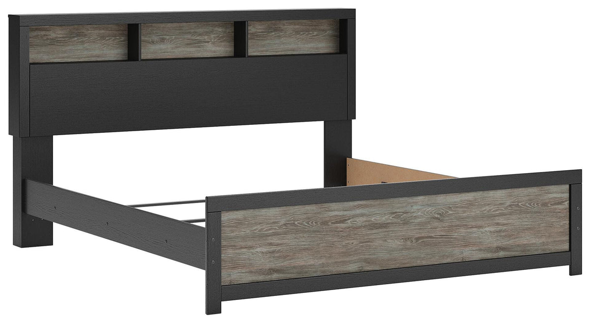 Jonnifer King Bookcase Bed