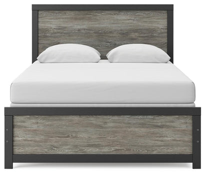 Jonnifer Queen Panel Bed, Dresser and Mirror
