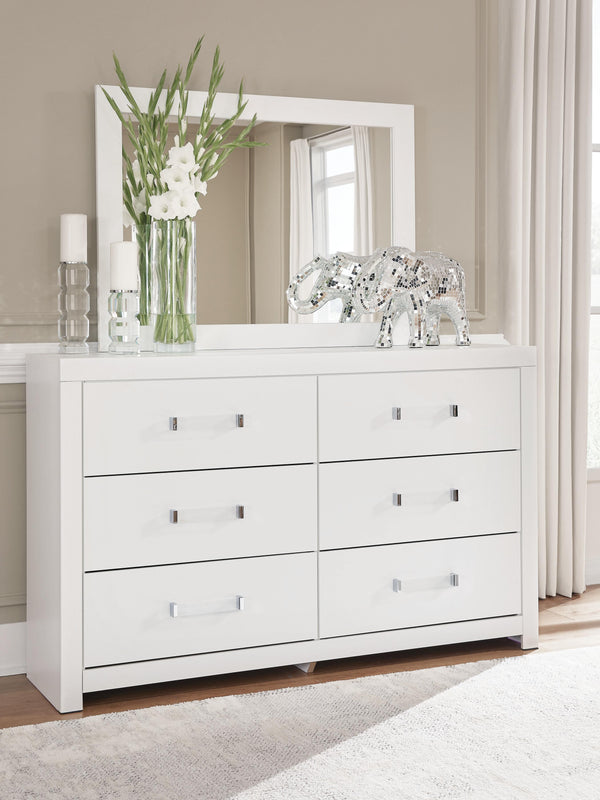 Raechalla Dresser and Mirror