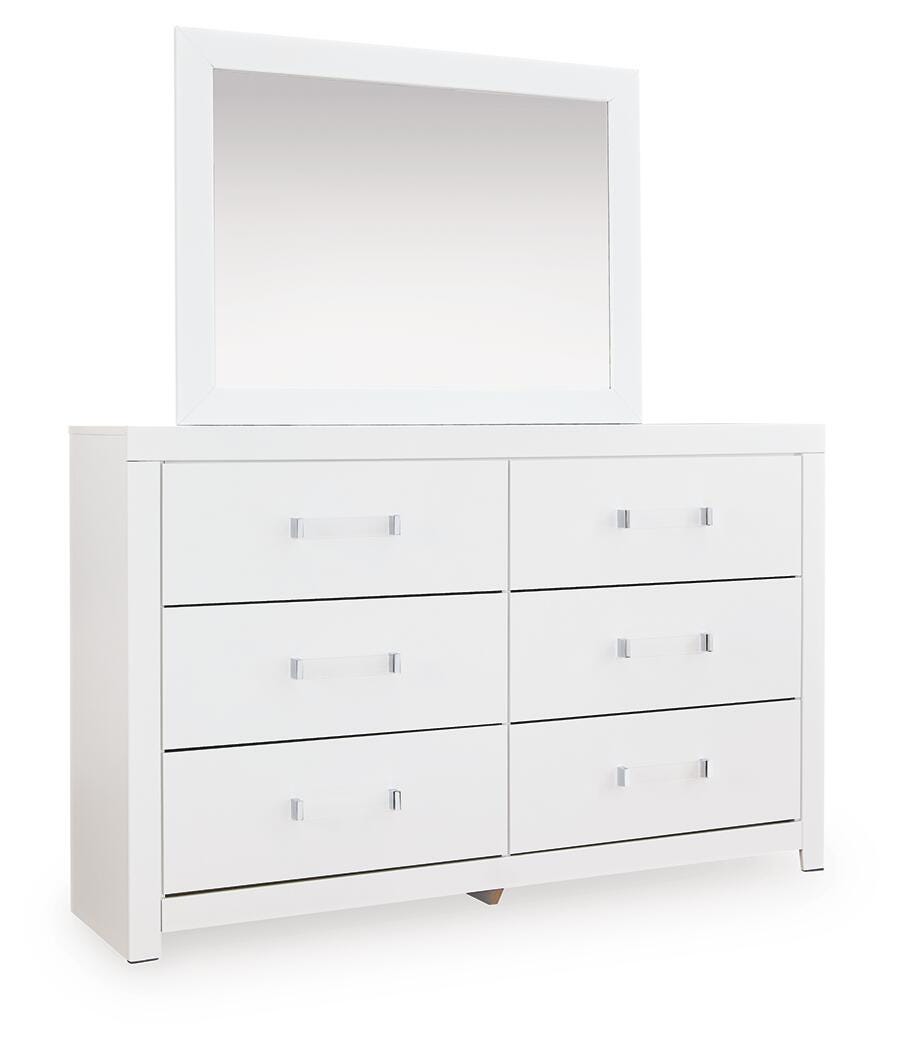 juego de recámara Raechalla 3PC en Blanco