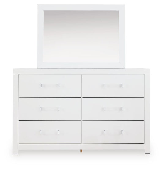Raechalla 4PC Queen Bedroom Set in White