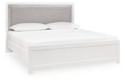 juego de recámara Raechalla 4PC Queen en Blanco