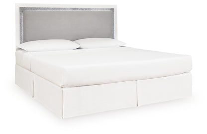 Raechalla King Upholstered Panel Headboard