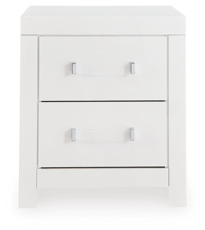 juego de recámara Raechalla 4PC Queen en Blanco