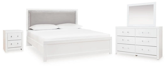 RAECHALLA 4PC FULL BEDROOM SET
