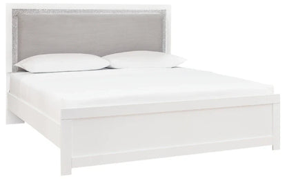 Raechalla Queen Upholstered Panel Bed