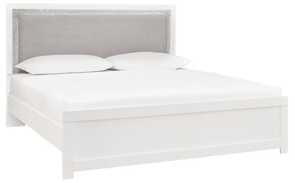 Raechalla Queen Upholstered Panel Bed