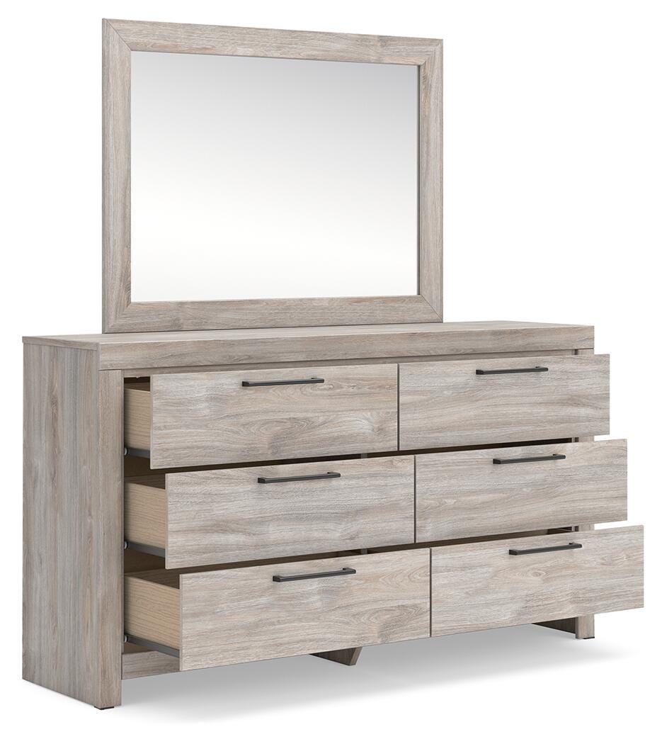 Jonnifer Full Panel Bed, Dresser and Mirror