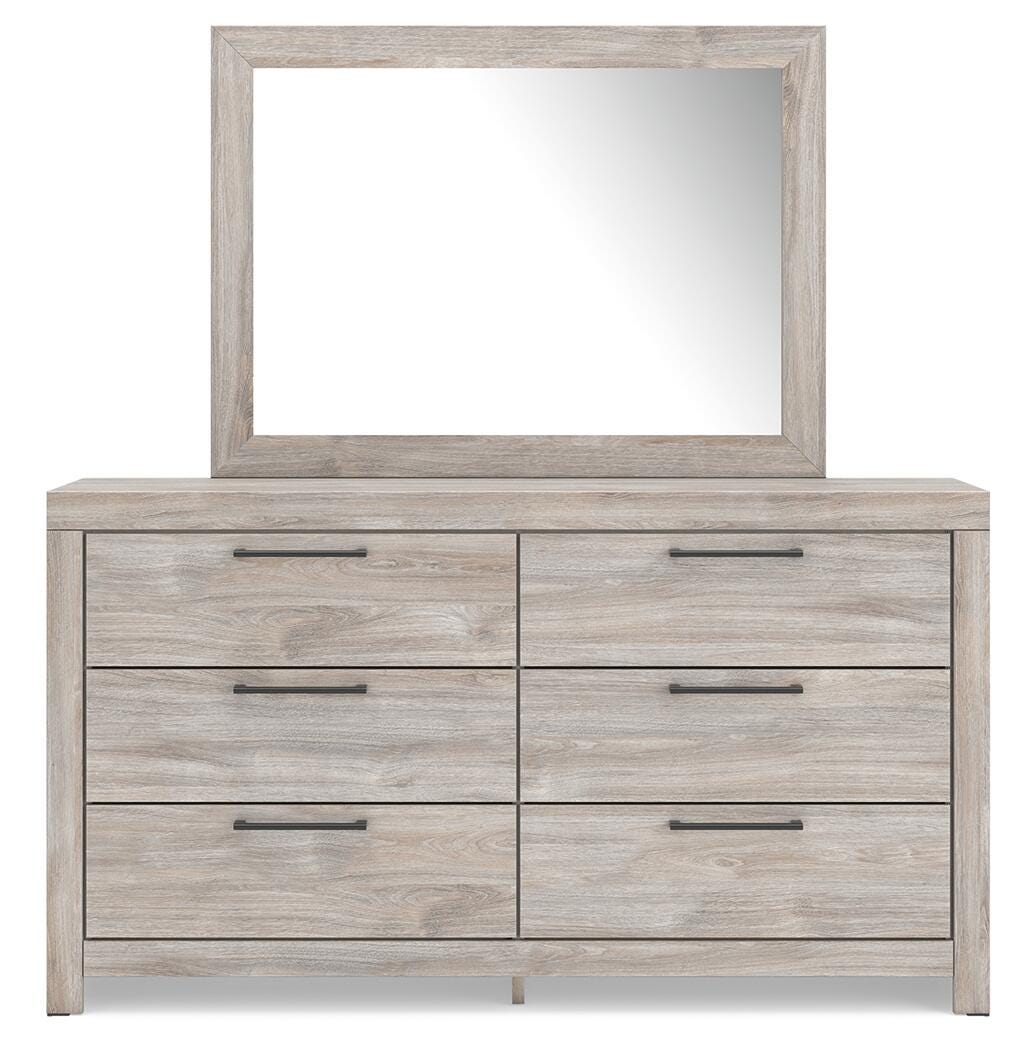 Jonnifer Full Panel Bed, Dresser and Mirror