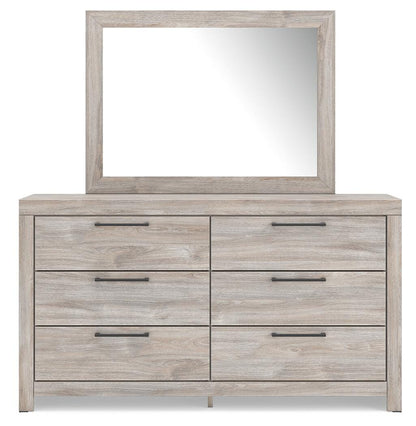 Jonnifer Full Panel Bed, Dresser and Mirror
