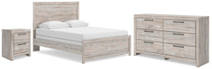 Jonnifer Queen Panel Bed, Dresser and Nightstand